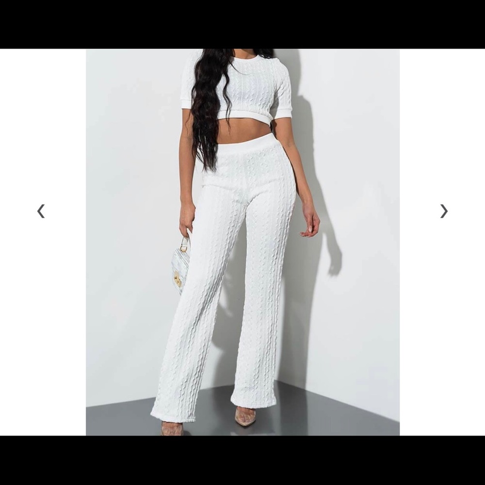 White Two piece